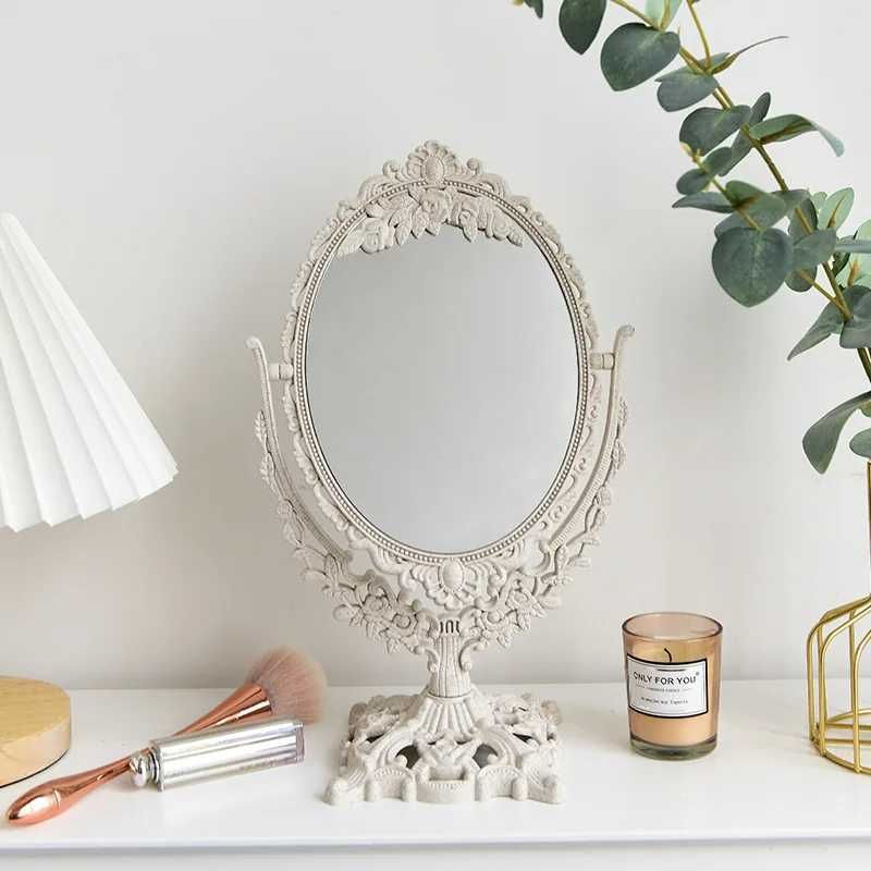 Косметическое зеркало в Европейском стиле, зеркало для макияжа