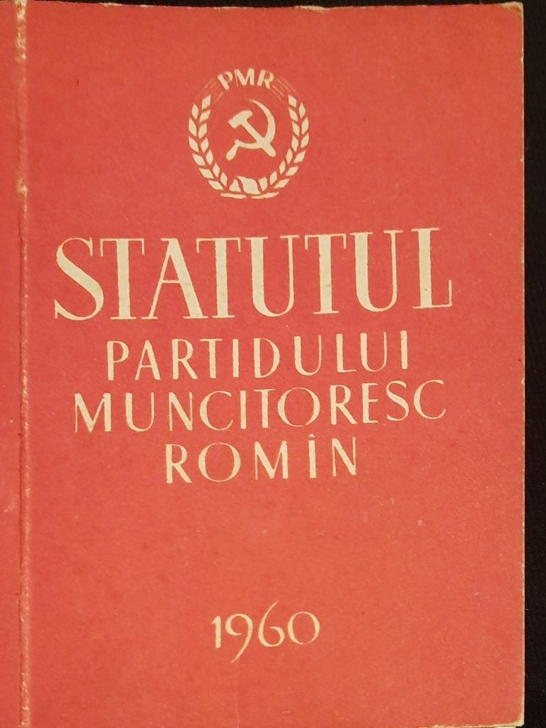 Manifestul si statutul partidului comunist