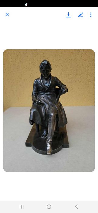 Statueta argint 950 2555 grame