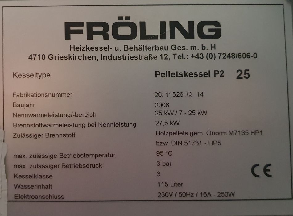 Centrala pe peleti + lemne modulara 7- 25kw cu boiler