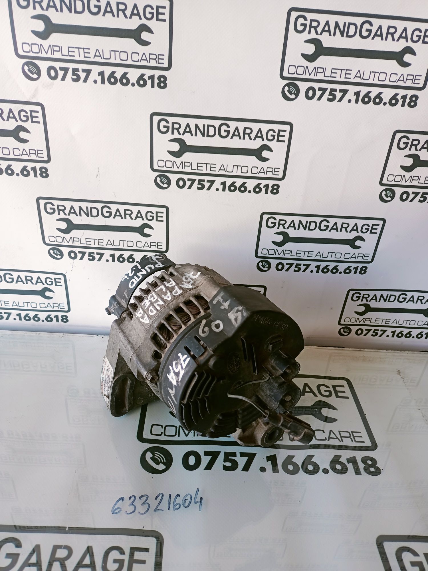 Alternator 75A Fiat Punto Panda Albea 1.2i  cod 63321604