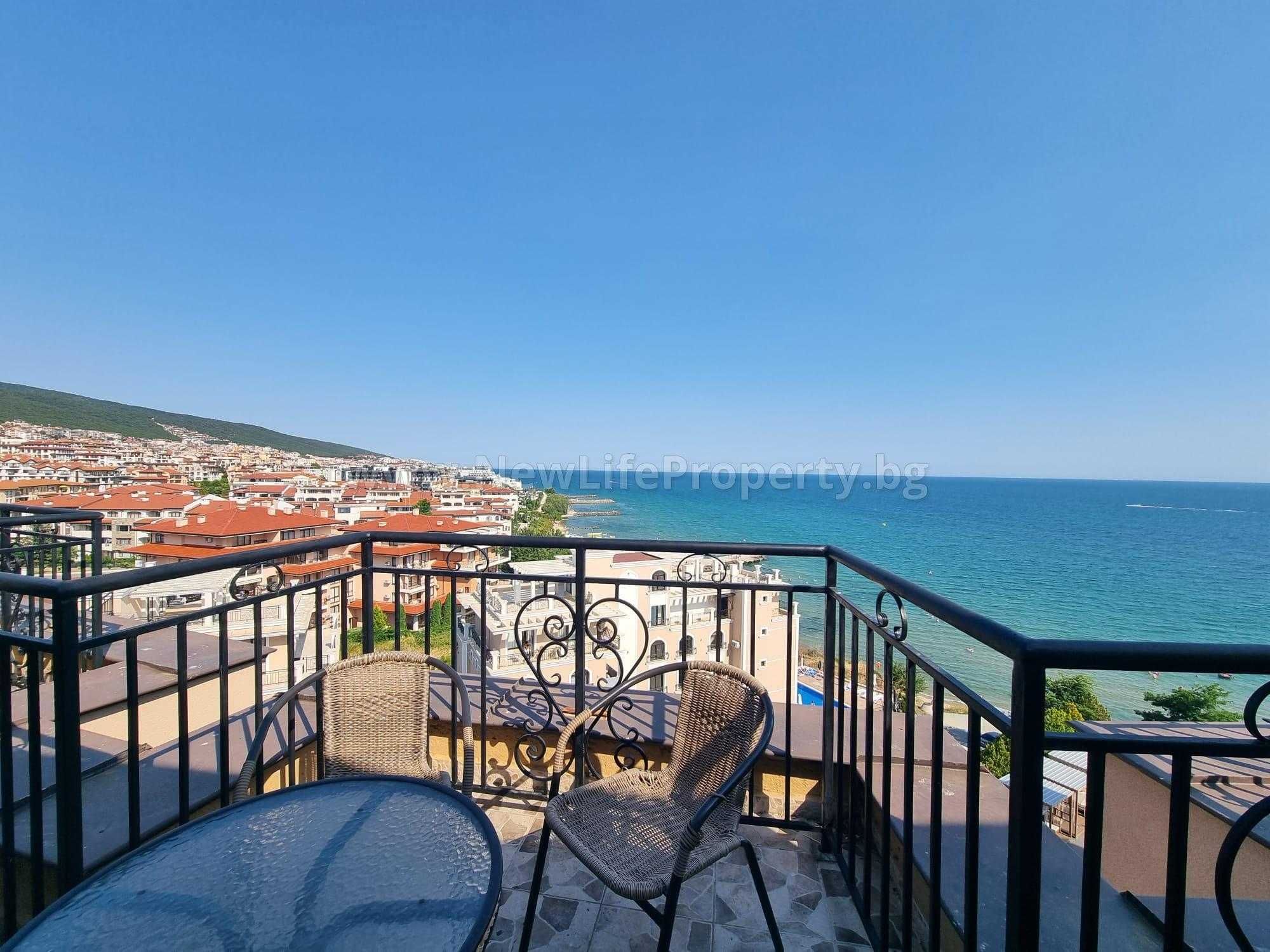 Двустаен апартамент с гледка море в „Grand Hotel St. Vlas“, Свети Влас