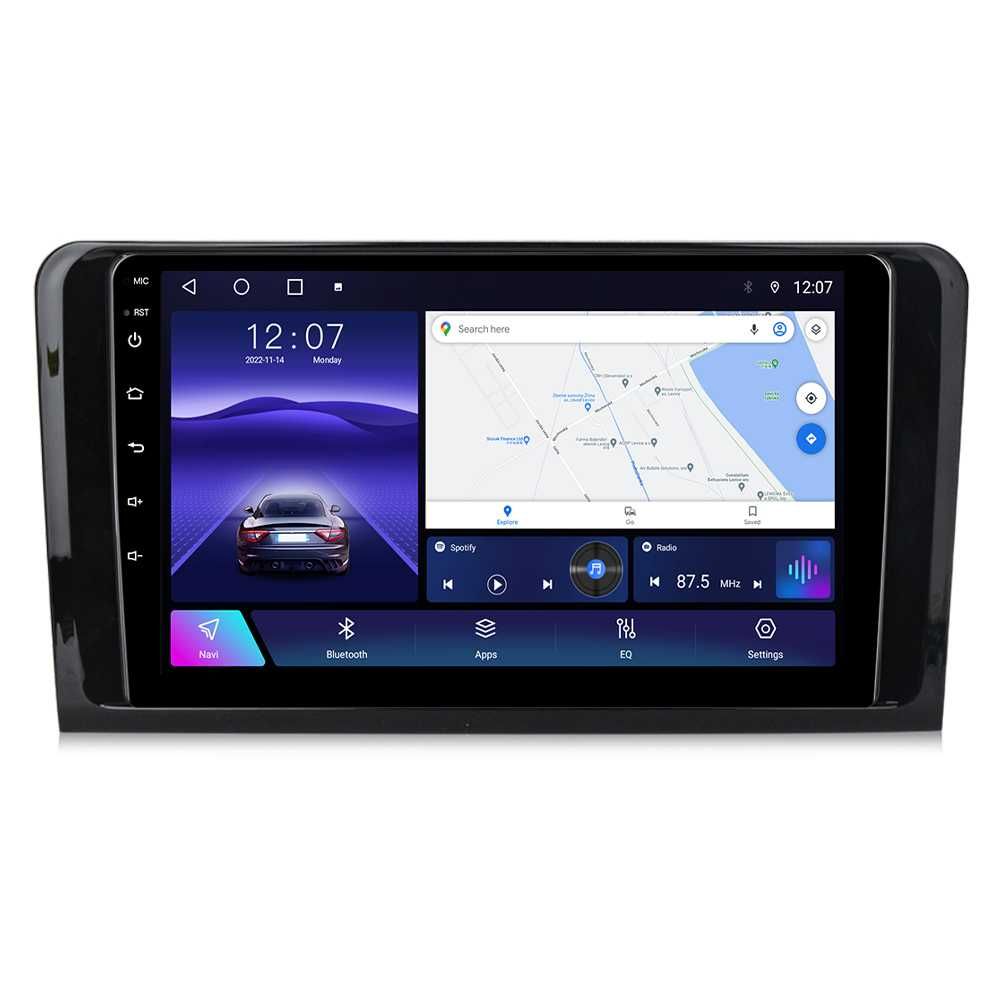 Navigatie Android 14 Mercedes ML W164 2005 - 2012 1/8 Gb CarPlay