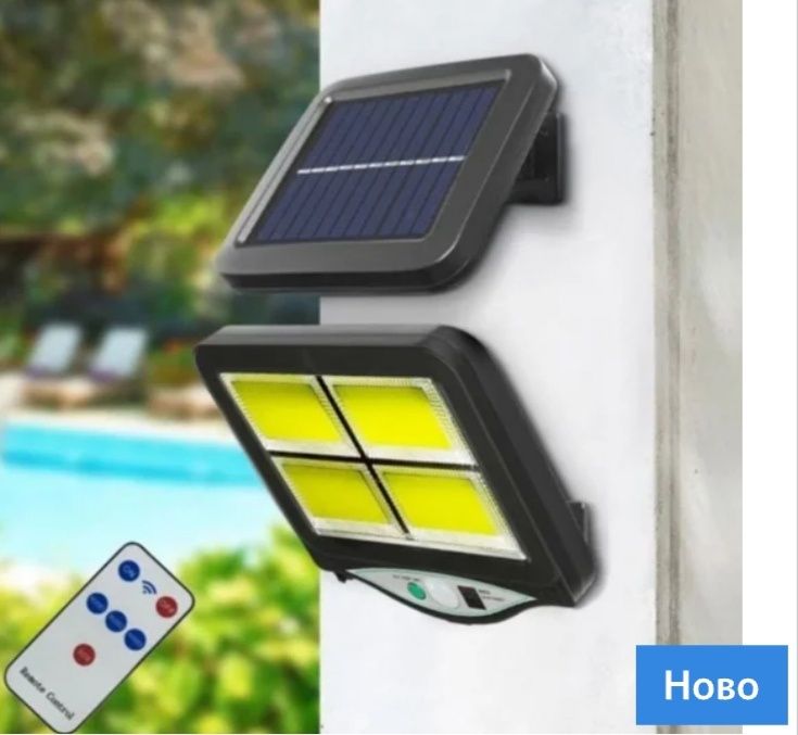 НОВО.Сензорна соларна лампа BK-128-4C0B...;2400W ED-665