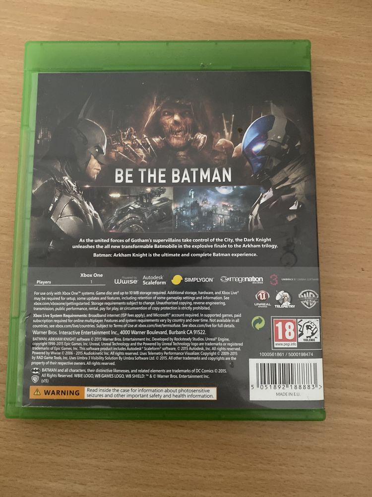 batman pentru obox one