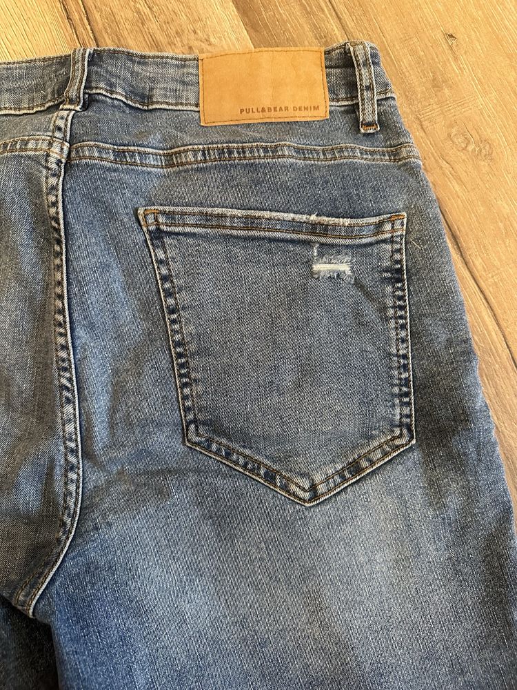 Дънкови къси гащи PULL&BEAR, 31 размер
