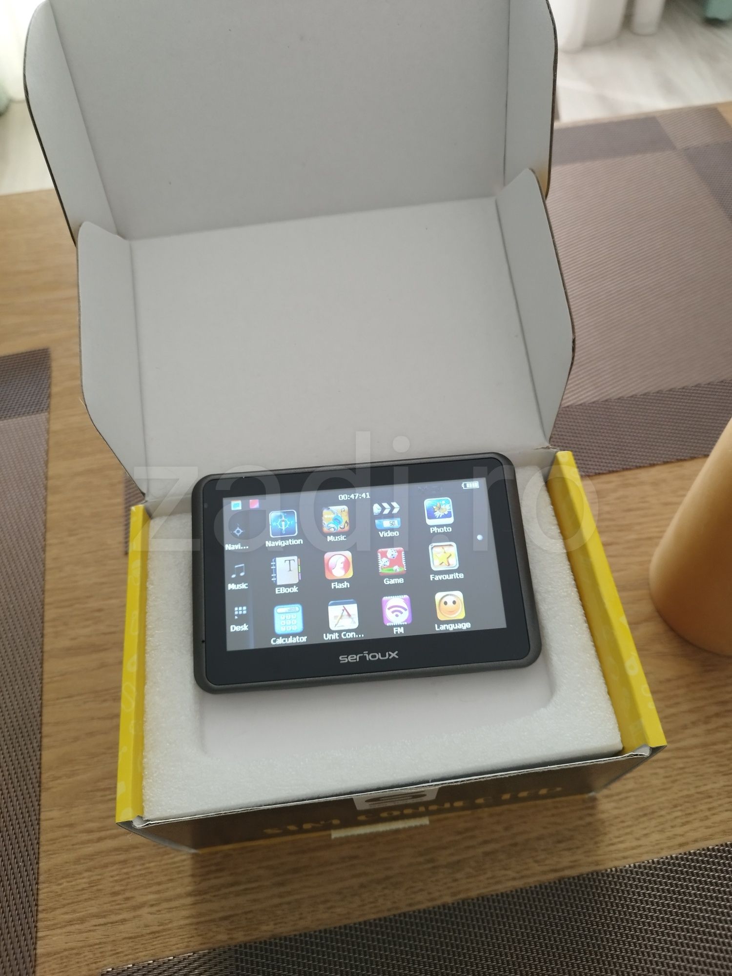 GPS 4.3"-serioux, garantie 3 ani - harti actualizate la zi- auto, tir