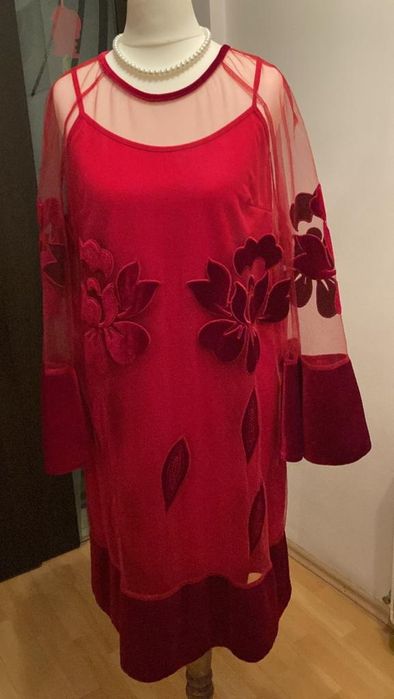 Rochie Roșie pentru petreceri cu tematică