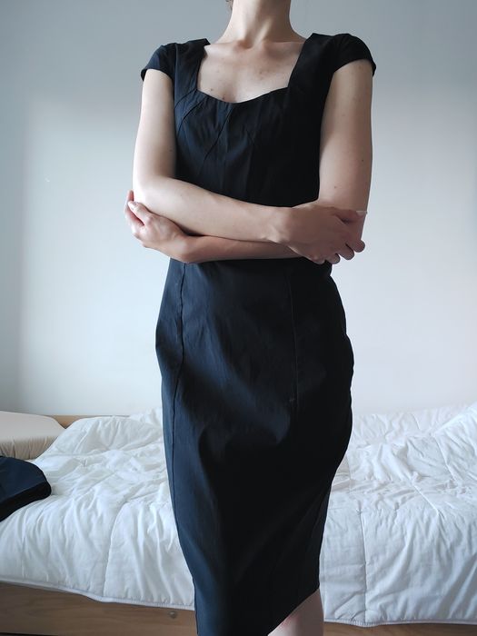 Rochie neagră cambrată S