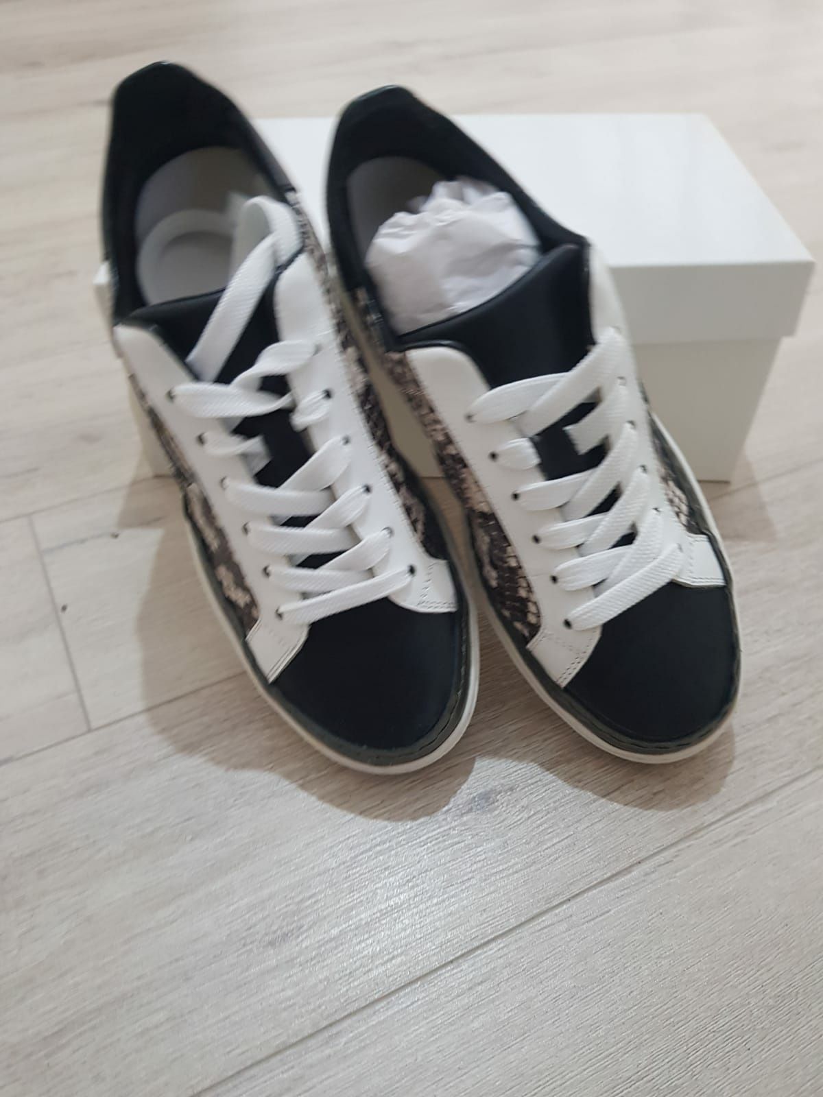 Adidasi/sneakersi piele ToscaBlu/Aldo