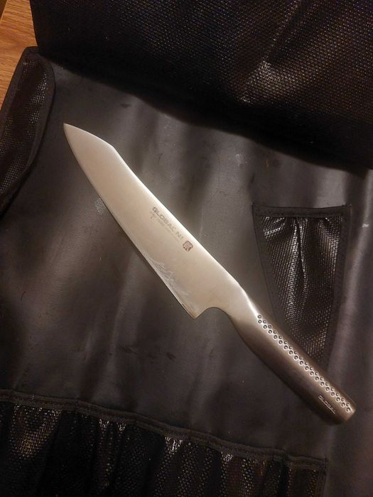 Нож Global ni + кейс за 8 ножа