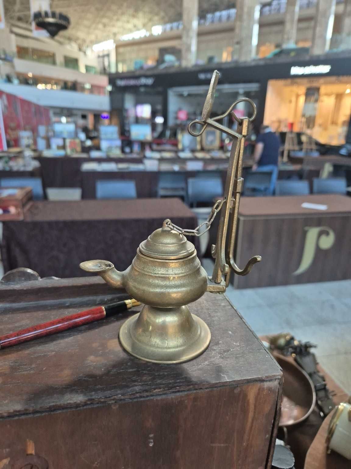 Lampă de Ulei din Alamă – Belgia