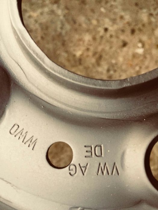 Set jante tabla 5 x 112 r 15 originale VW , Audi,Skoda,Seat!!! 400 lei