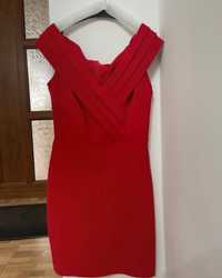 Rochie eleganta scurta roșie