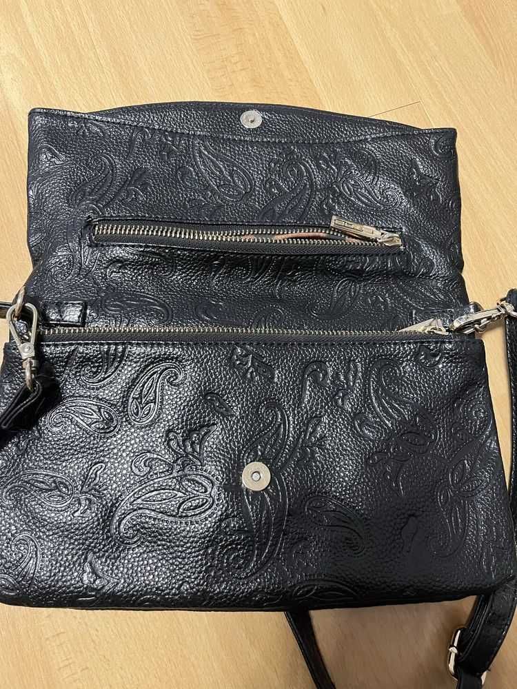 ETRO Original/REHARD Italy 100%.Кожа Голяма чанта. Gucci Original
