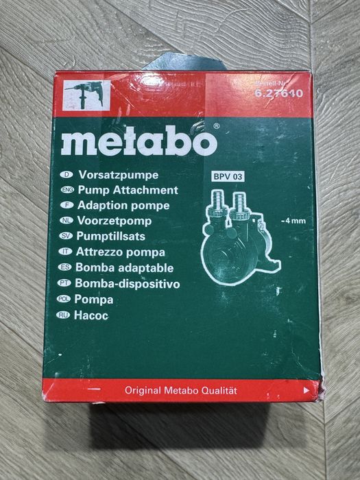 Metabo - Pompă pentru bormașină BPV 03, 3/4 627640000