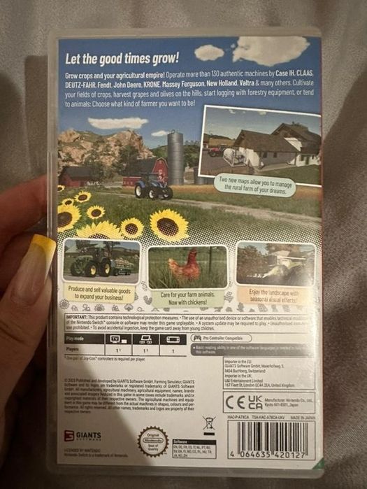 Joc nintendo farming simulator 23
