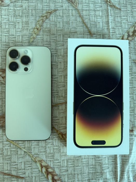 Iphone 14 Pro Gold 256GB + incarcator in cutia originala