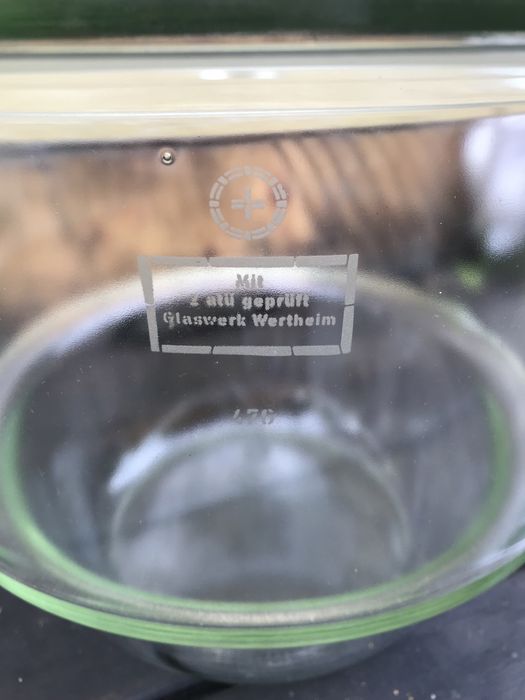 Exicator 14L sticla borosilicata fabricat in germania