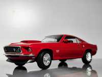 Ford Mustang 1967 Boss 429 Железная масштабная модель машинка - Достав