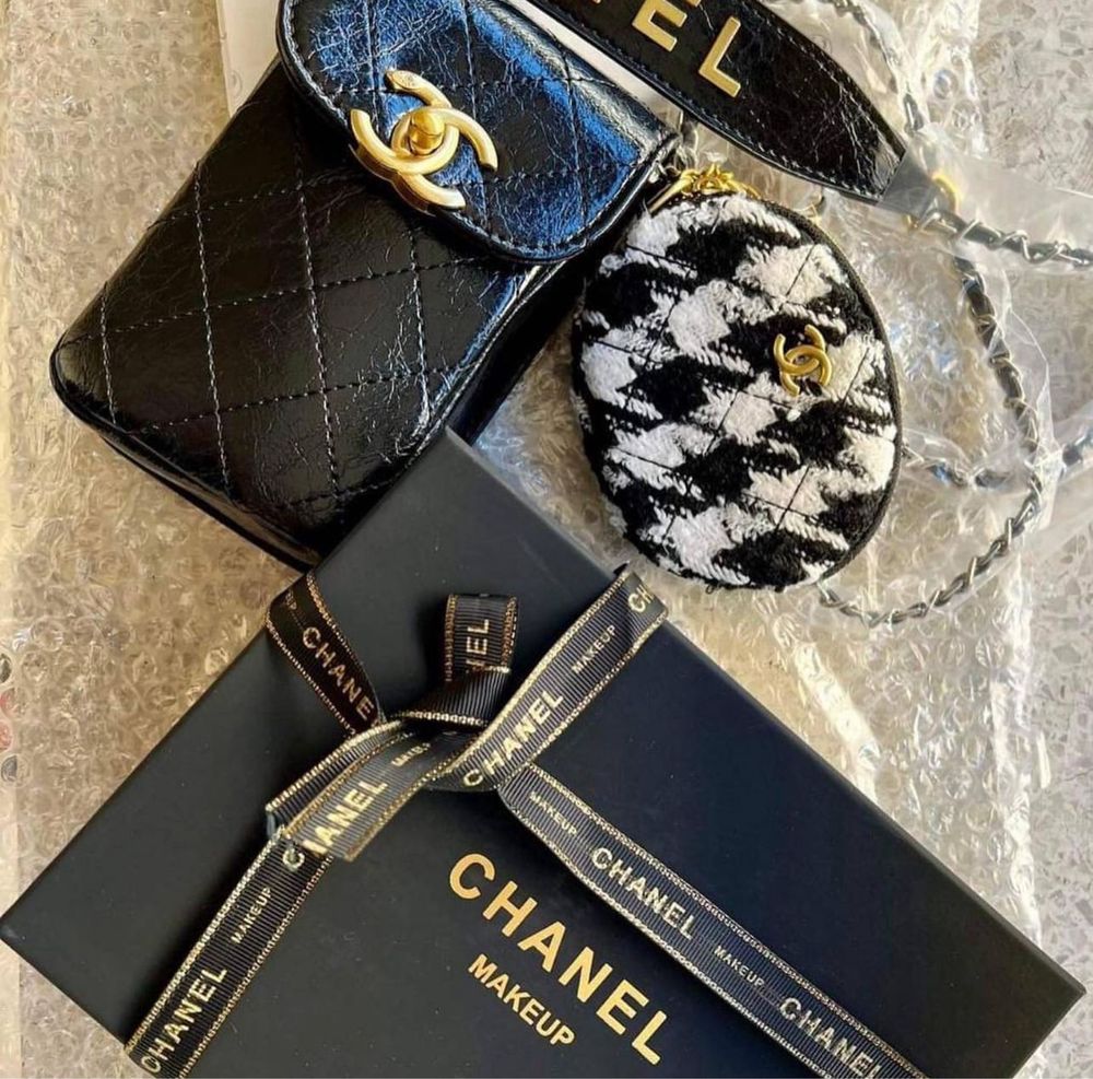 Chanel vip gift сумка серии make up оригинал