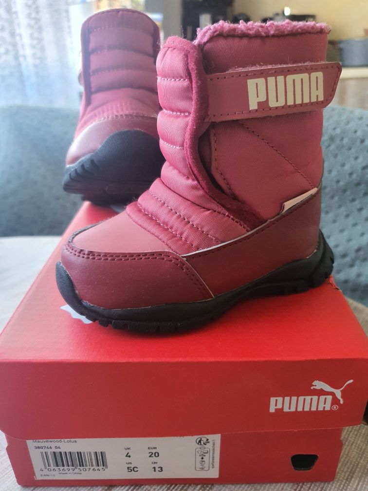 PUMA непромокаеми боти Nieve с велкро