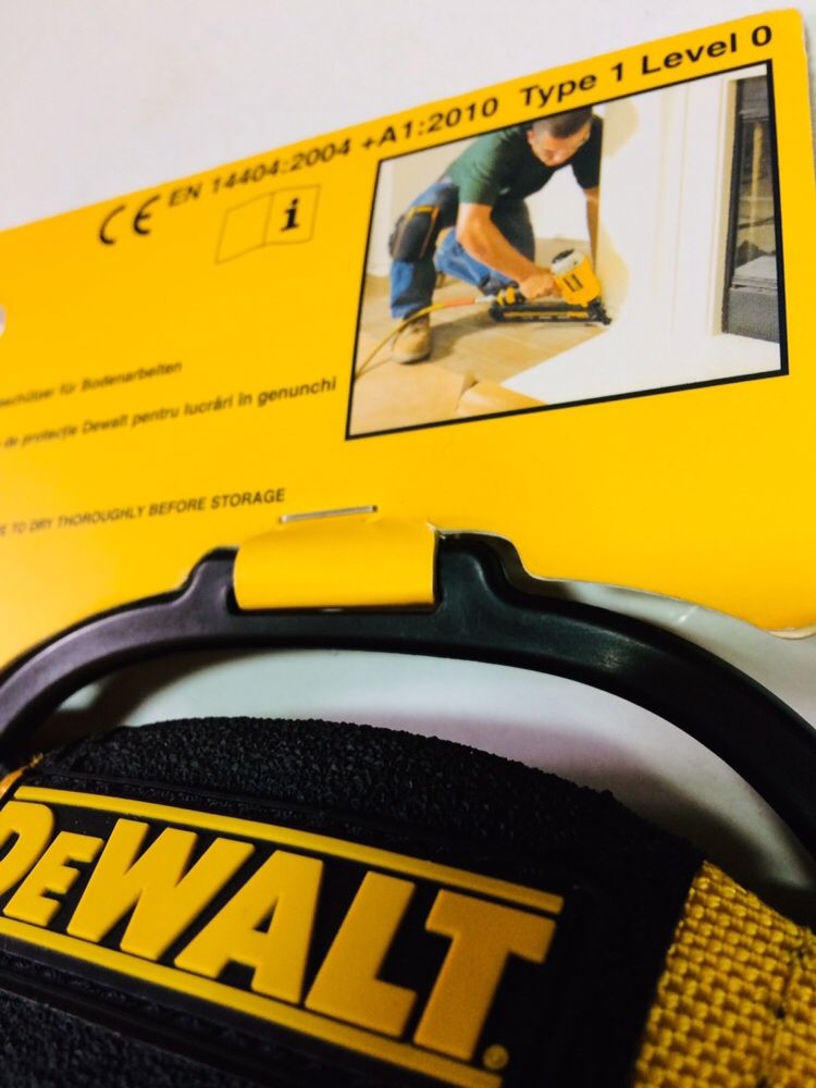 Работни меки предпазни Наколенки Dewalt