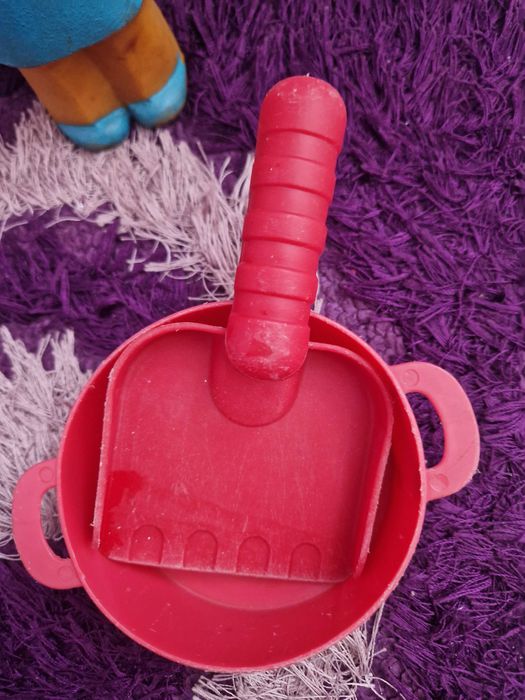 Соц гумена играчка-моряче и купа с лопатка