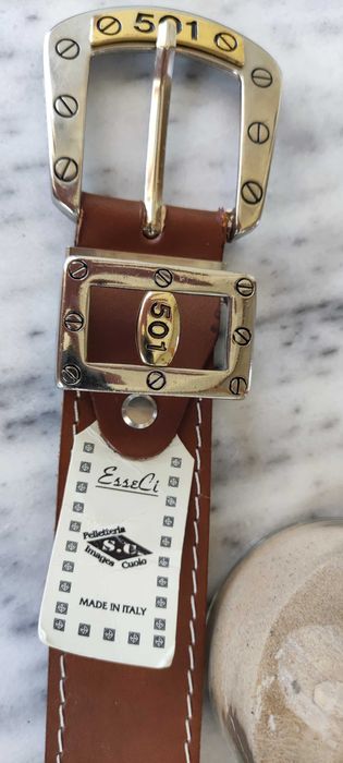 Колан телешка кожа