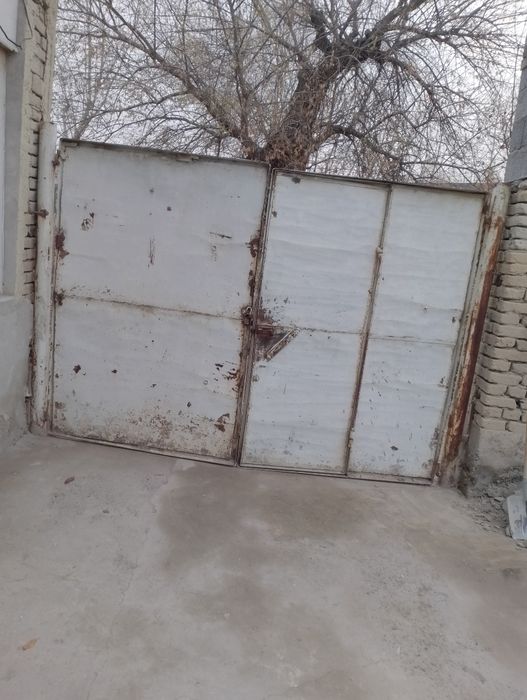 Ворота железный уличный