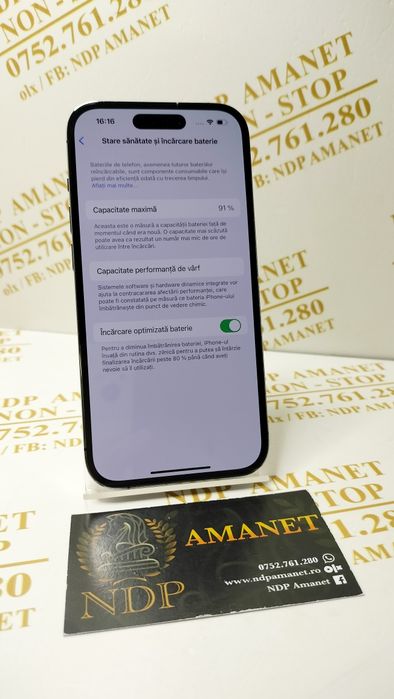 NDP Amanet Brăila iPhone 14 Pro 128gb (35122)