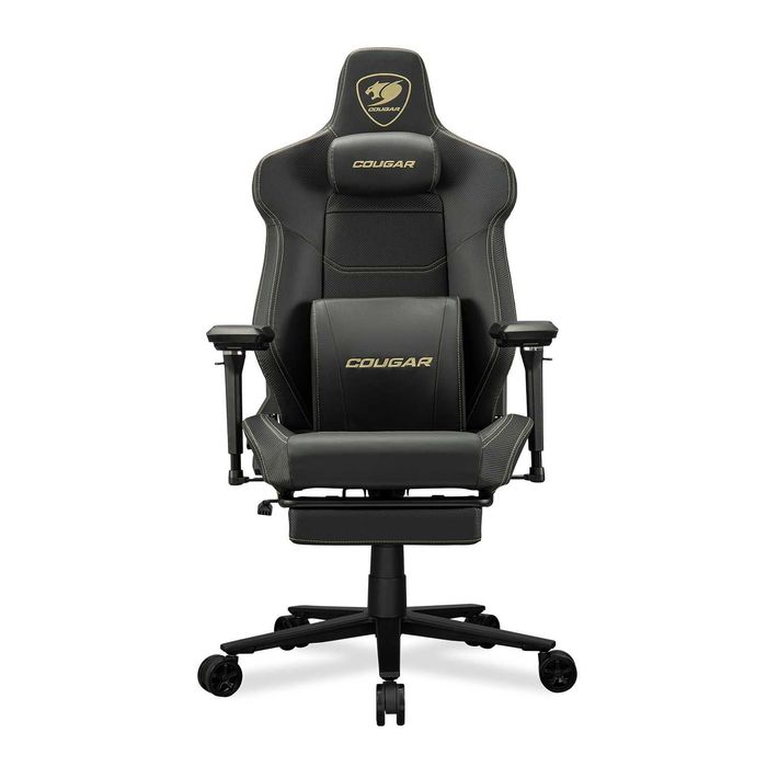 Игровое кресло для геймеров Cougar Armor EVO M Оранжевый и Золотой