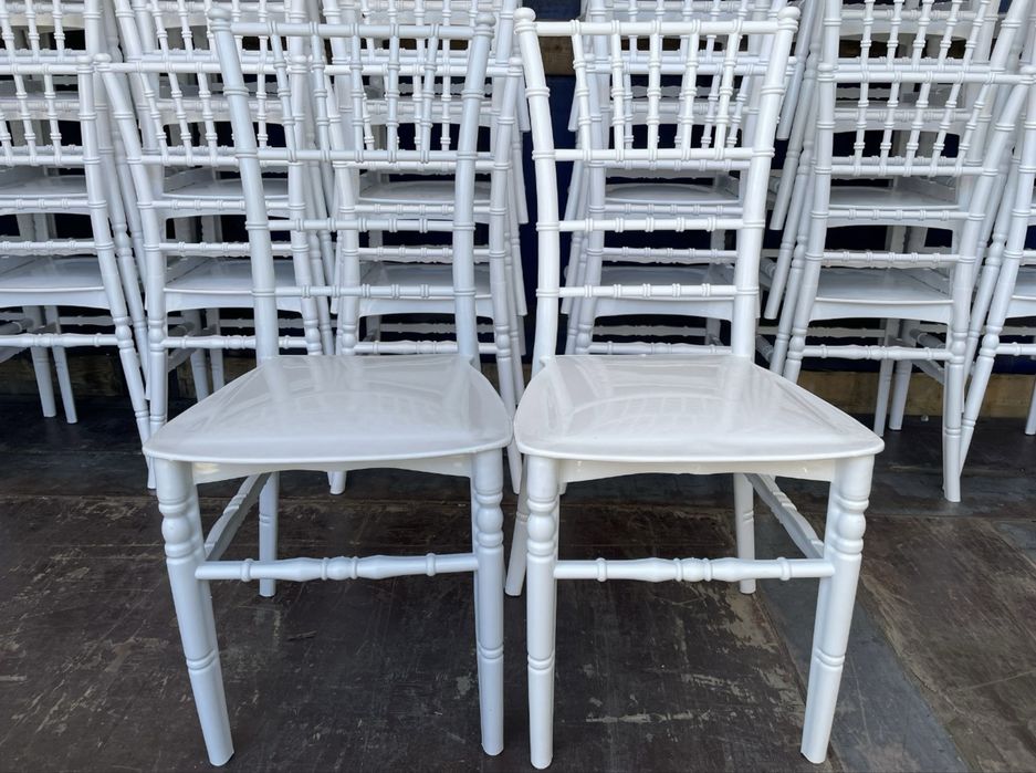 Scaune nunta polipropilena pura!