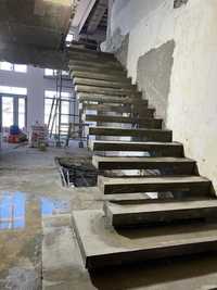 Лестница из бетона