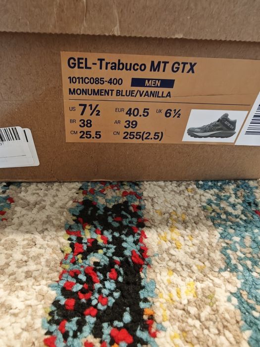 Smighete gore tex asics trabuc MT mid 40.5 PRET FIX