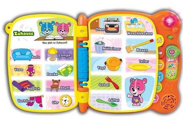 VTech детска е-книга - Цветен картинен речник на немски език