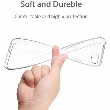 Husa pentru Apple iPhone SE /5 /5S, GloMax Perfect Fit, Transparent