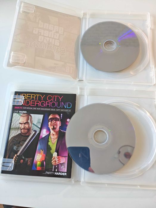 Grand Theft Auto San Andreas + GTA Episodes from Liberty City PS3