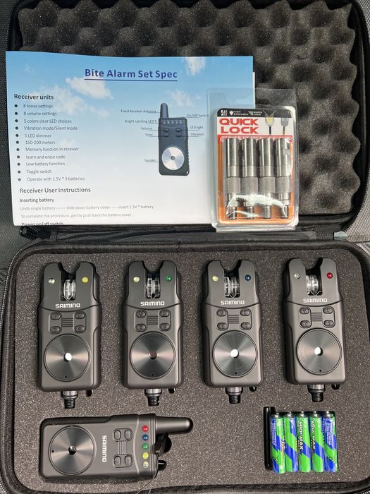 Set Avertizori 4 + 1 SAIMINO SP-01 Black + CADOU 4 Conectori Rapizi