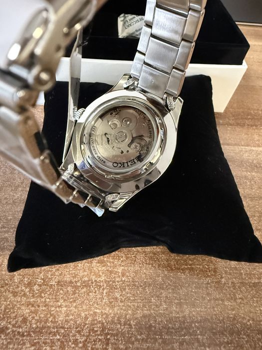 Seiko Ceas argintiu 5 Sports