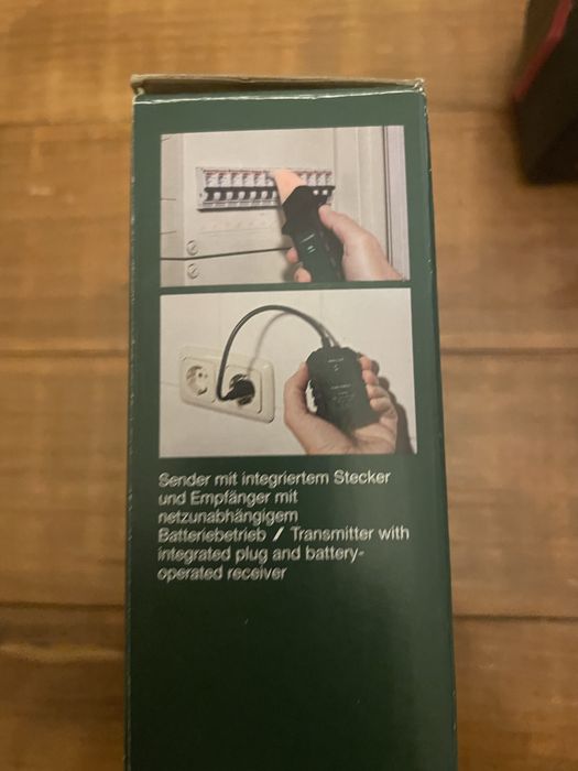 Detector sigurante /  Baterie / Tubulare / Lanterna Parkside