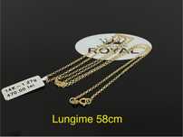 Bijuteria Royal CB : Lant aur unisex 14k 1,27gr