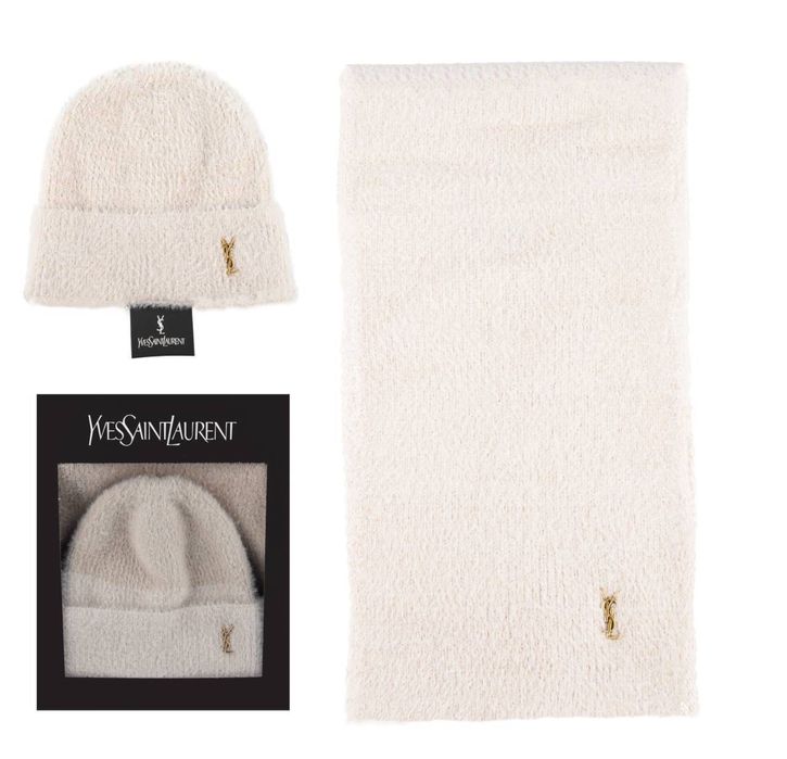 Шал и шапка gucci