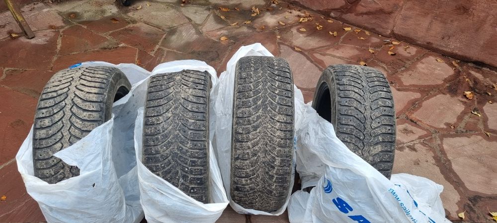 резина зимняя б/у