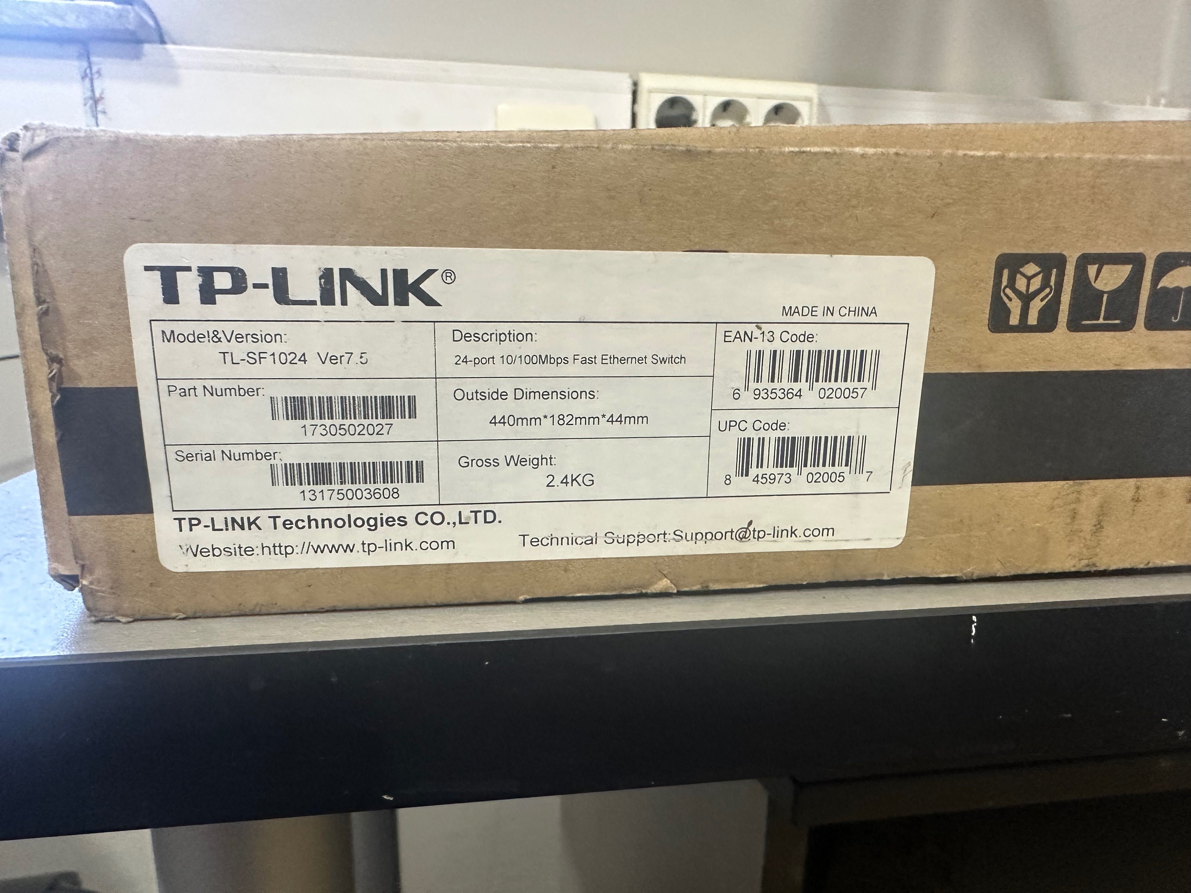 Коммутатор TP-LINK TL SF1024