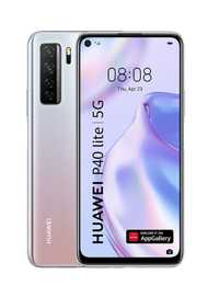 Telefon mobil Huawei P40 Lite, Dual SIM, 128GB, 6GB RAM, 5G, Silver