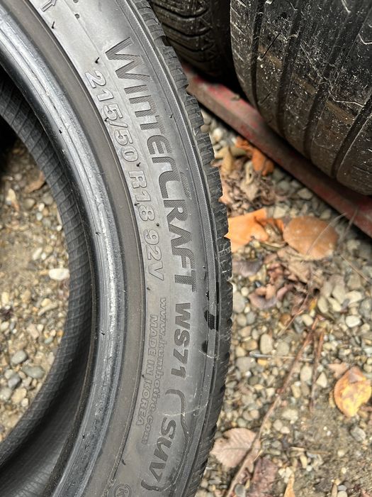2 Anvelope Iarna 215/50/18 Kumho 2021