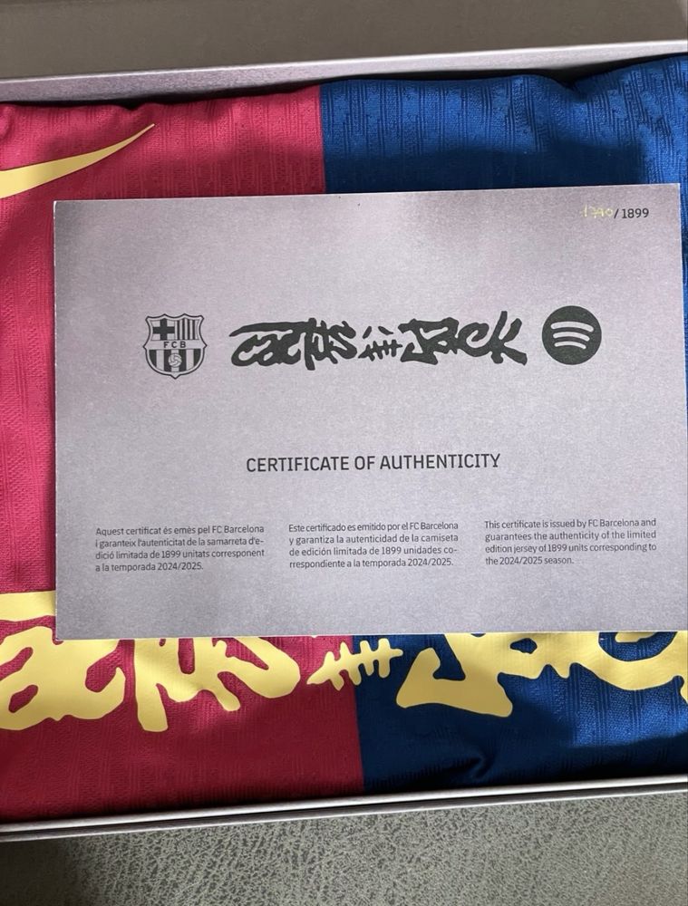 Tricou de fotbal FC Barcelona X Travis Scott