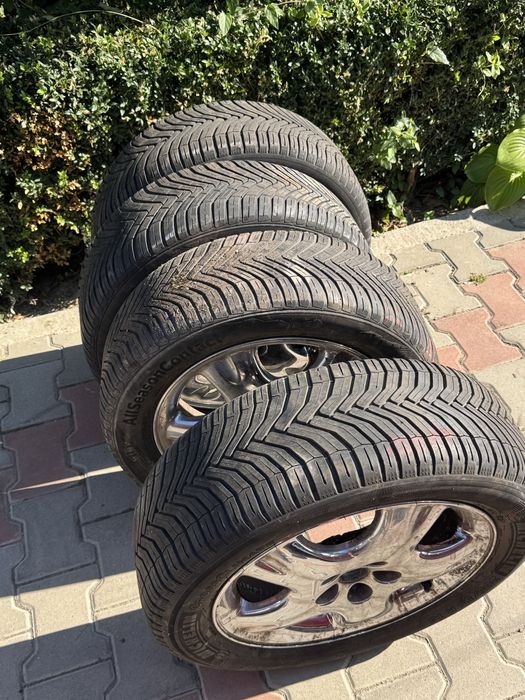 Vand jante aluminiu 16 cu tot cu cauciucuri bune!!!