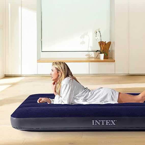 Надувная кровать Intex, 64756, разноцветная, 191 x 76 x 25 см